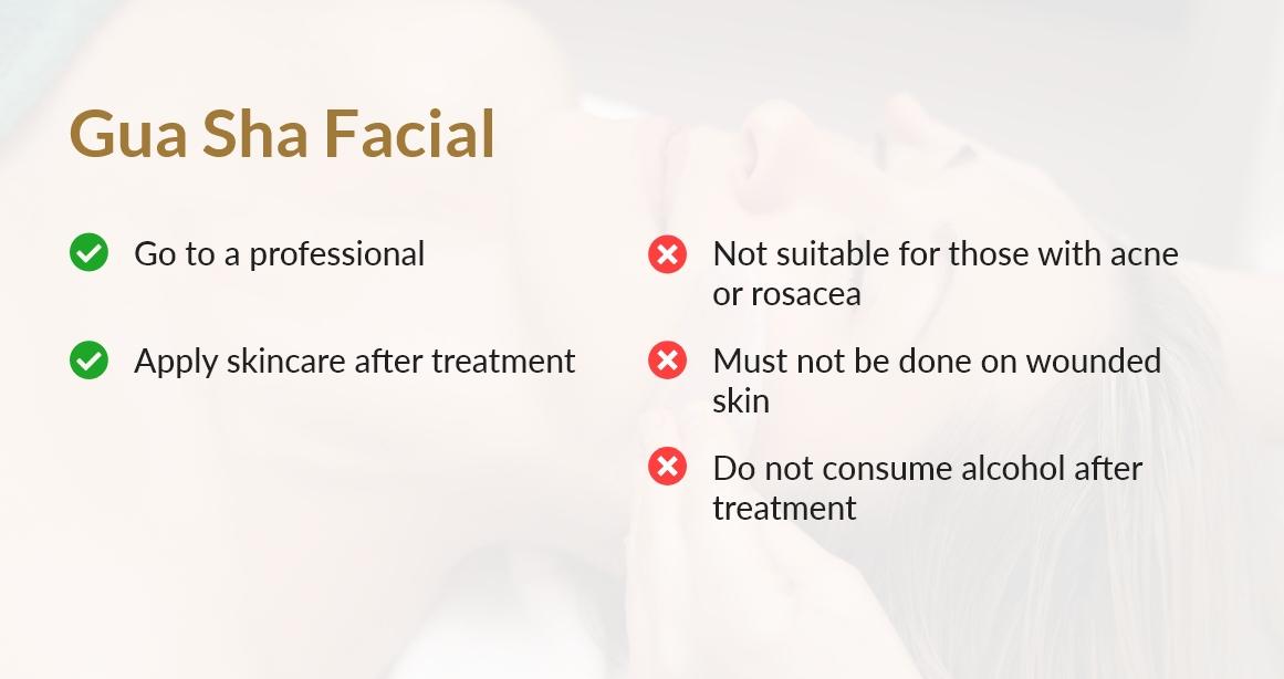  gua sha facial in Singapore